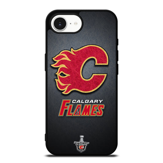 CALGARY FLAMES HOCKEY TEAM 2 iPhone 16e Case Cover