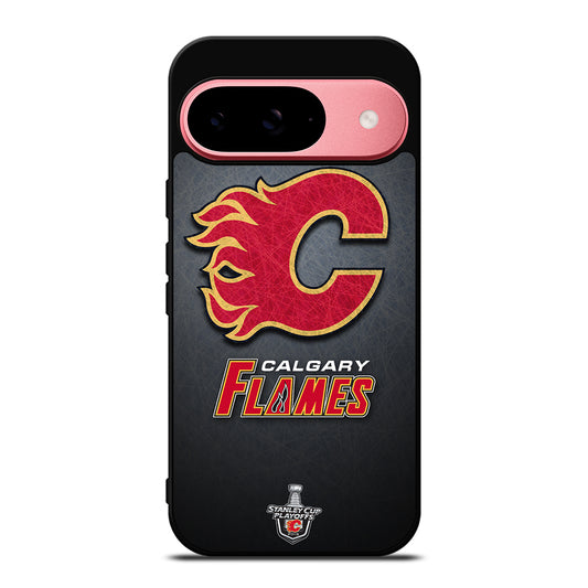 CALGARY FLAMES HOCKEY TEAM 2 Google Pixel 9 Case Cover