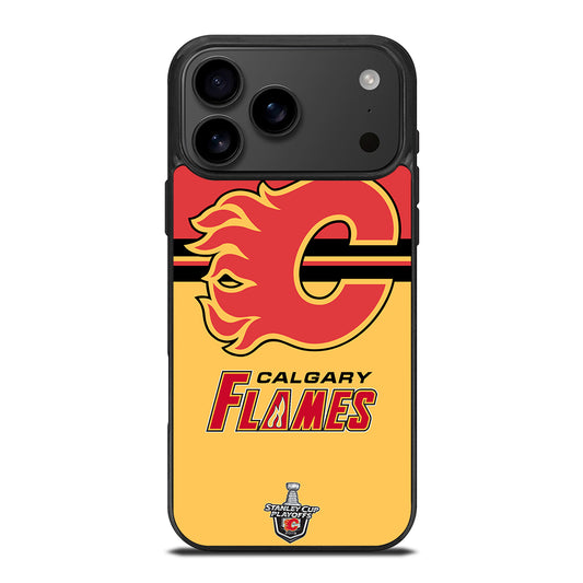 CALGARY FLAMES HOCKEY TEAM 3 iPhone 17 Pro Max Case Cover