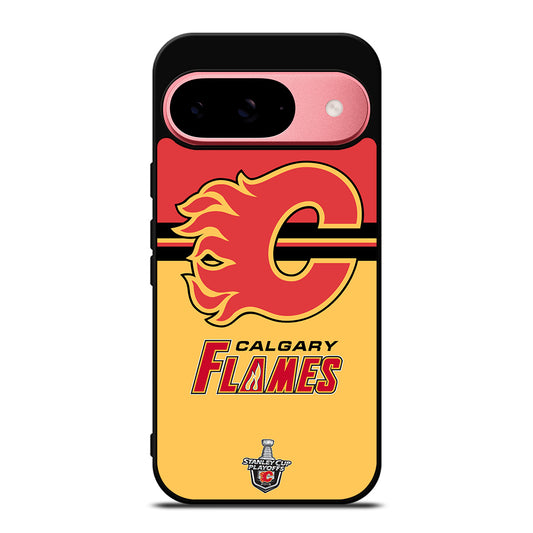 CALGARY FLAMES HOCKEY TEAM 3 Google Pixel 9 Case Cover