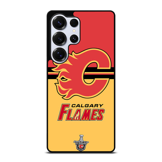 CALGARY FLAMES HOCKEY TEAM 3 Samsung Galaxy S26 Ultra Case Cover
