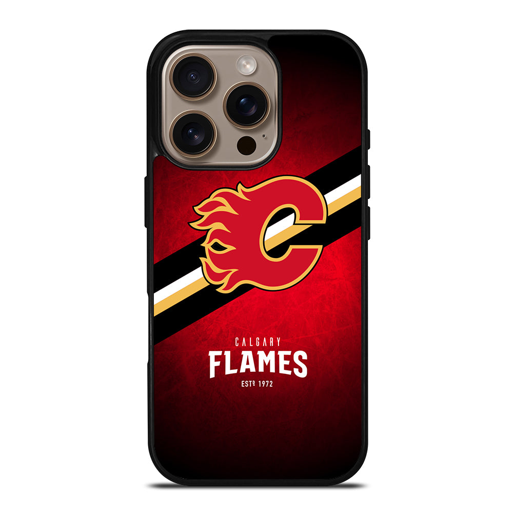 CALGARY FLAMES ICON 1 iPhone 16 Pro Case Cover