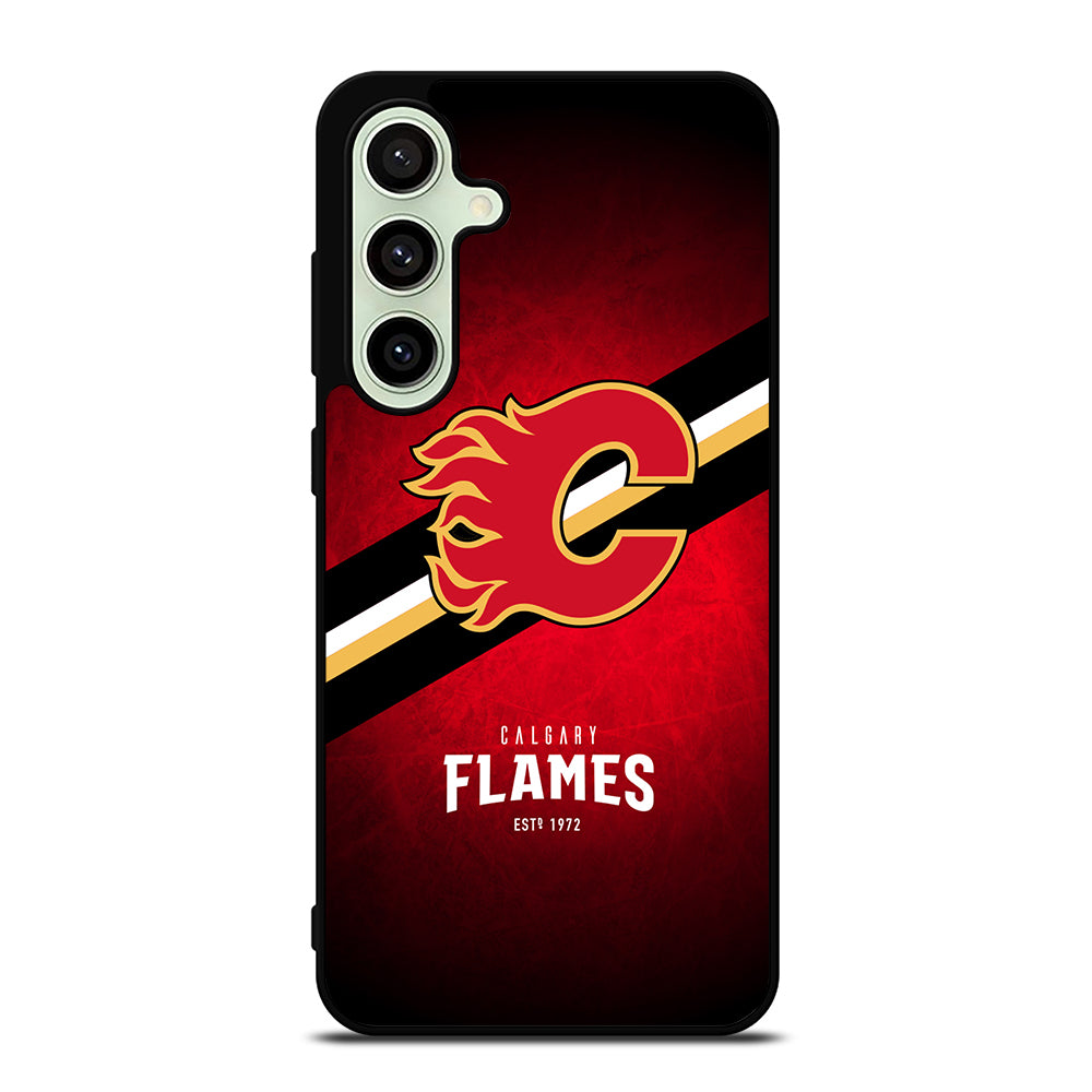 CALGARY FLAMES ICON 1 Samsung Galaxy S24 FE Case Cover