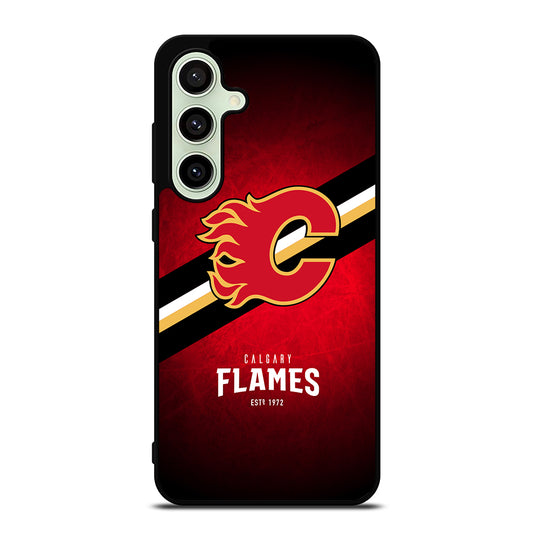 CALGARY FLAMES ICON 1 Samsung Galaxy S24 FE Case Cover