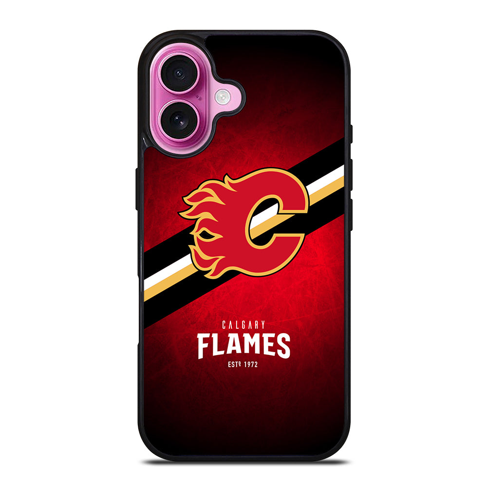 CALGARY FLAMES ICON 1 iPhone 16 Plus Case Cover