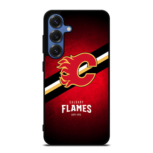 CALGARY FLAMES ICON 1 Samsung Galaxy S25 Case Cover