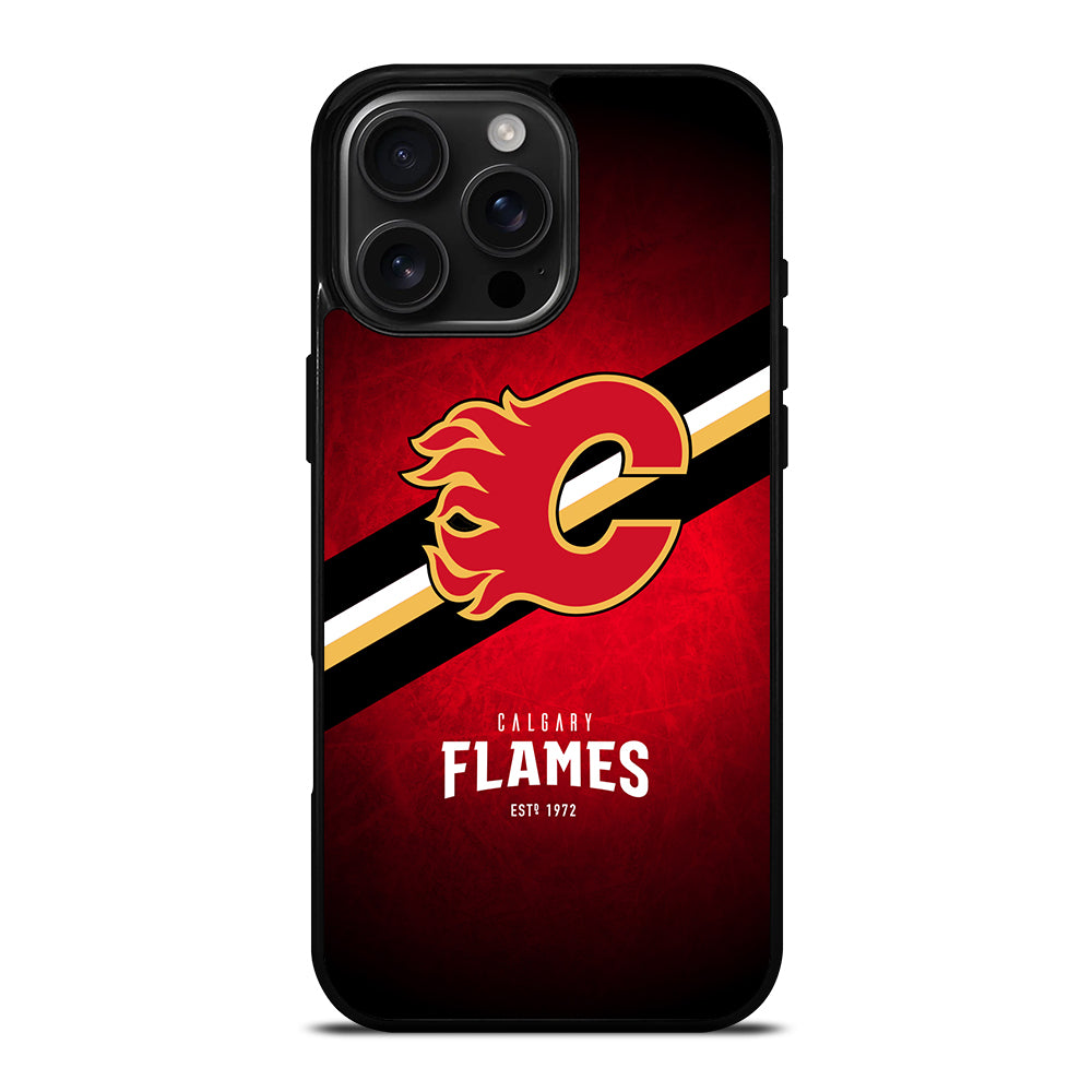 CALGARY FLAMES ICON 1 iPhone 16 Pro Max Case Cover