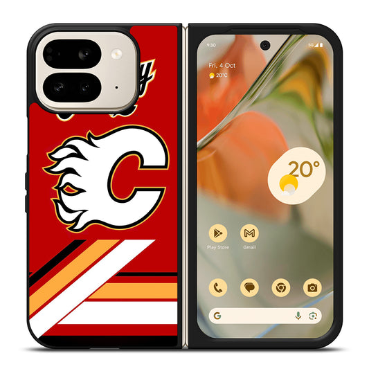 CALGARY FLAMES ICON 2 Google Pixel 9 Pro Fold Case Cover