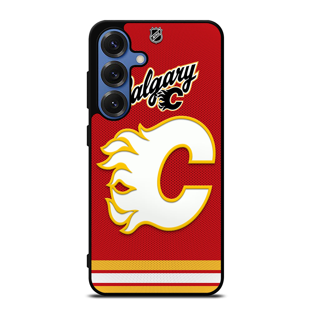 CALGARY FLAMES ICON 3 Samsung Galaxy S25 Case Cover