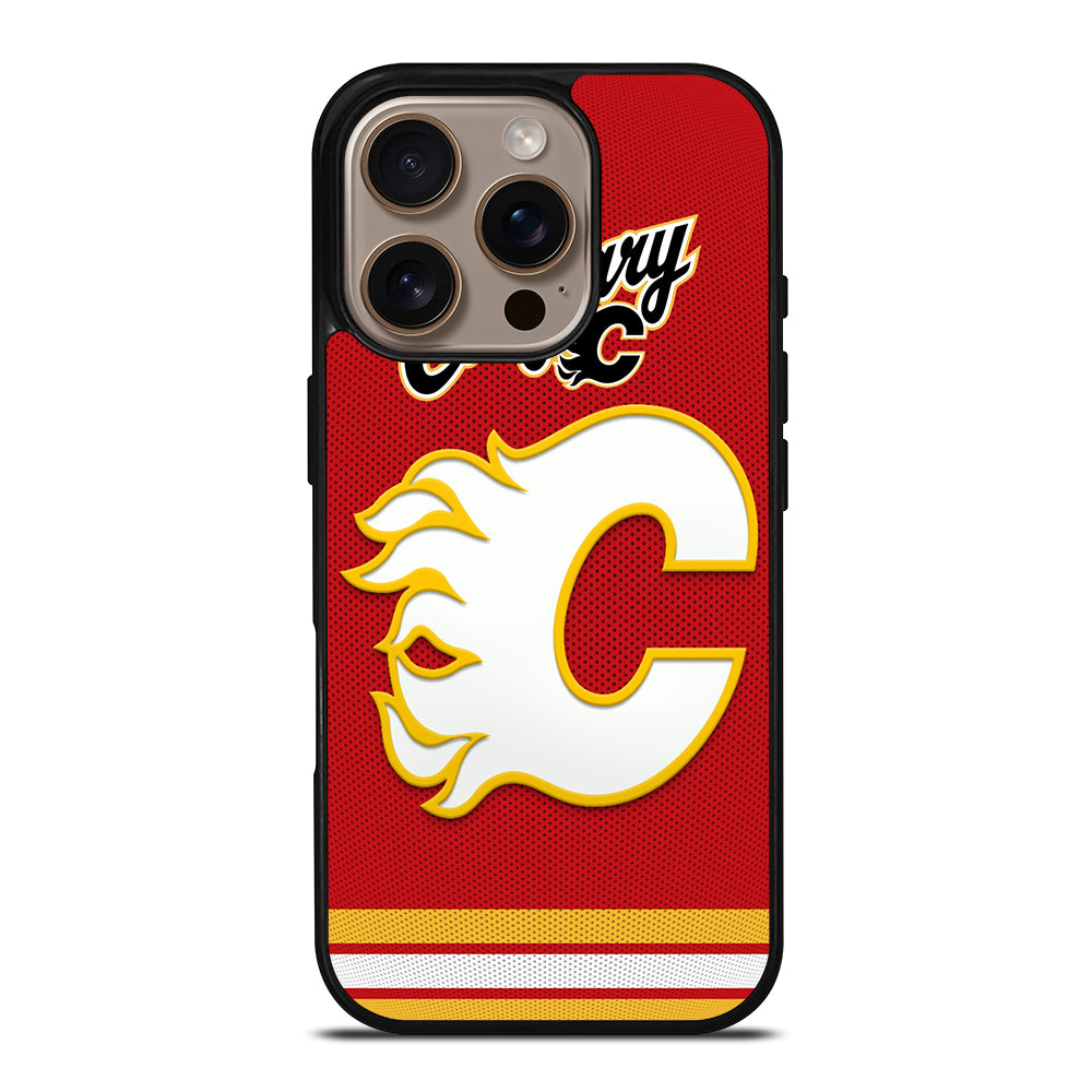 CALGARY FLAMES ICON 3 iPhone 16 Pro Case Cover