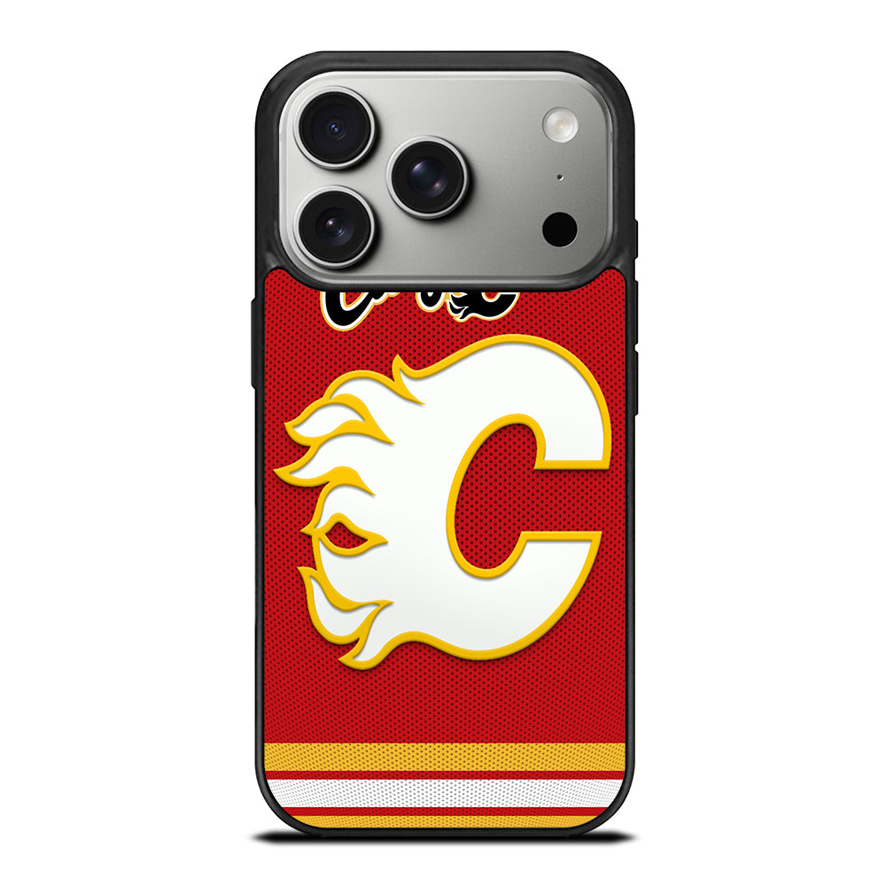 CALGARY FLAMES ICON 3 iPhone 17 Pro Case Cover