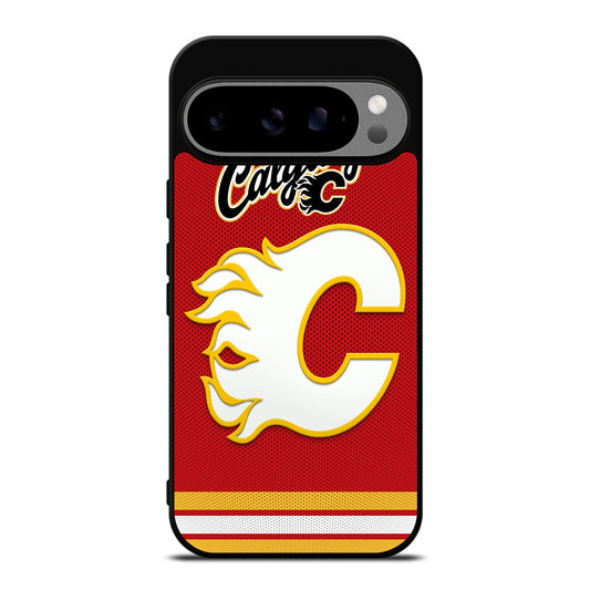 CALGARY FLAMES ICON 3 Google Pixel 9 Pro XL Case Cover