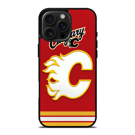 CALGARY FLAMES ICON 3 iPhone 16 Pro Max Case Cover