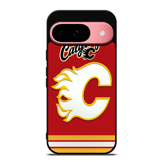 CALGARY FLAMES ICON 3 Google Pixel 9 Case Cover