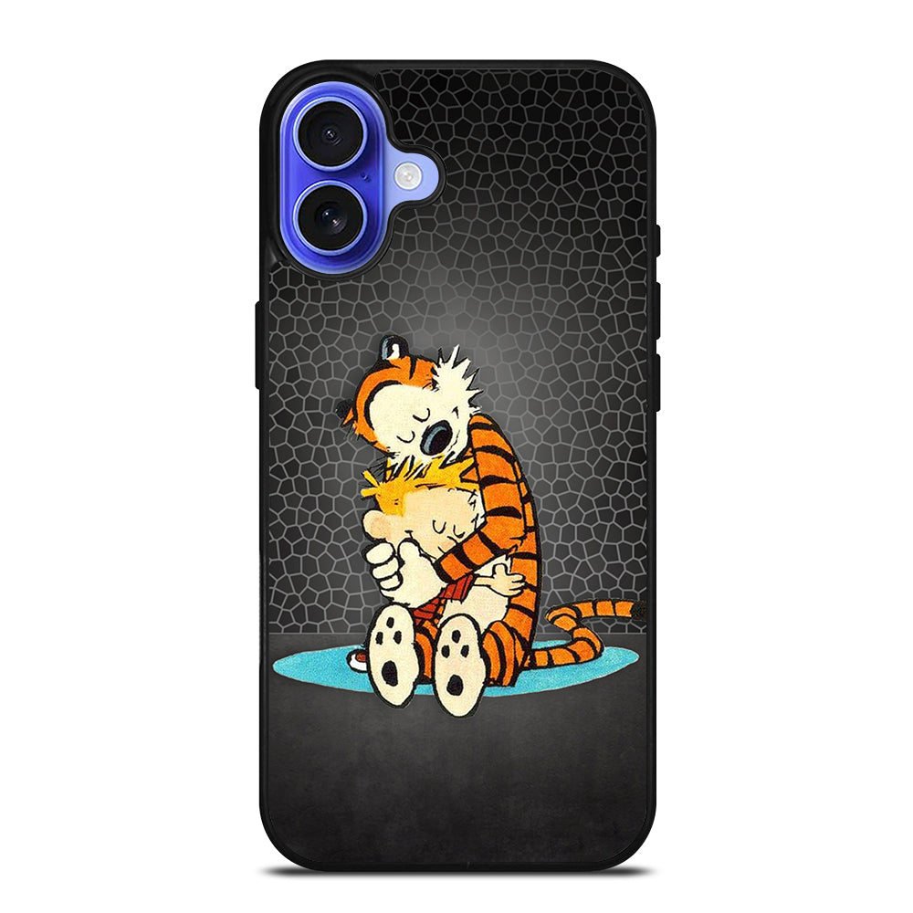 CALVIN AND HOBES CARTOON SERIES iPhone 16 Case Cover