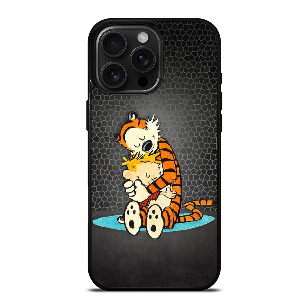 CALVIN AND HOBES CARTOON SERIES iPhone 16 Pro Max Case Cover