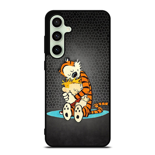 CALVIN AND HOBES CARTOON SERIES Samsung Galaxy S24 FE Case Cover