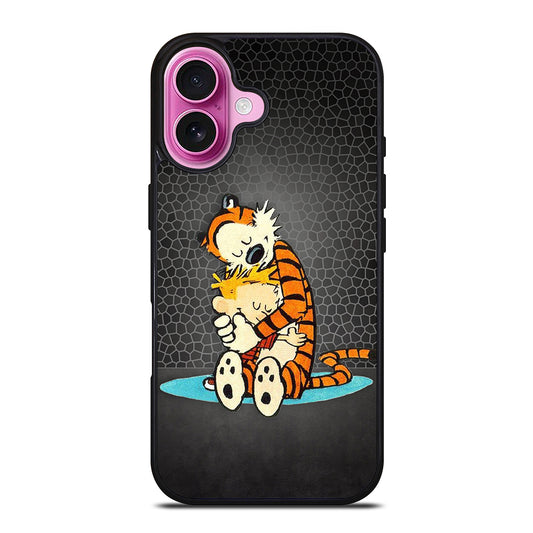 CALVIN AND HOBES CARTOON SERIES iPhone 16 Plus Case Cover