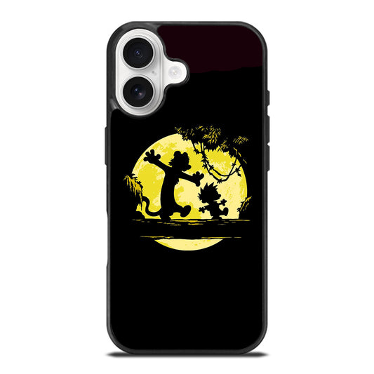 CALVIN AND HOBES SHADOW iPhone 17 Case Cover