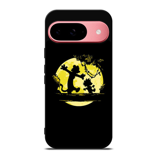 CALVIN AND HOBES SHADOW Google Pixel 9 Case Cover