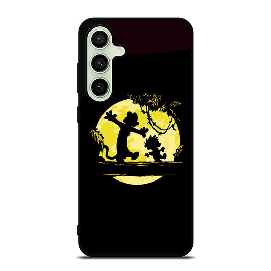 CALVIN AND HOBES SHADOW Samsung Galaxy S24 FE Case Cover