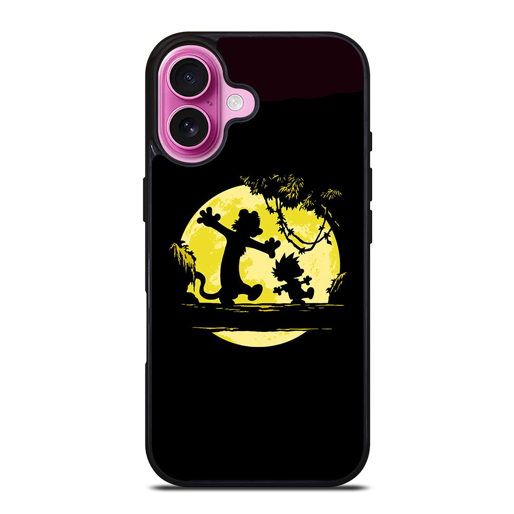 CALVIN AND HOBES SHADOW iPhone 16 Plus Case Cover