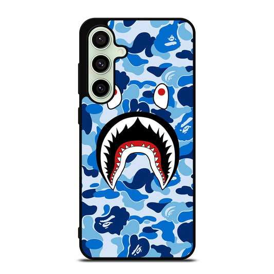 CAMO BAPE SHARK LOGO 1 Samsung Galaxy S24 FE Case Cover