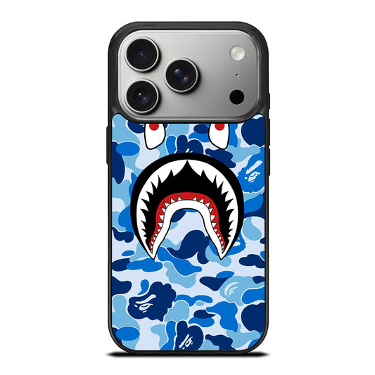CAMO BAPE SHARK LOGO 1 iPhone 17 Pro Case Cover