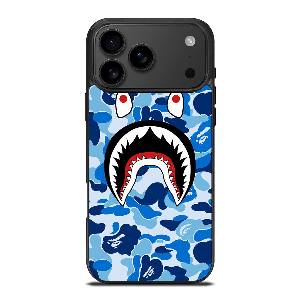 CAMO BAPE SHARK LOGO 1 iPhone 17 Pro Max Case Cover