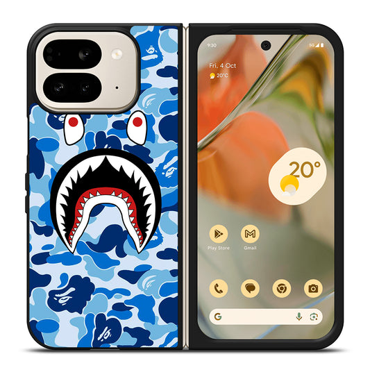 CAMO BAPE SHARK LOGO 1 Google Pixel 9 Pro Fold Case Cover