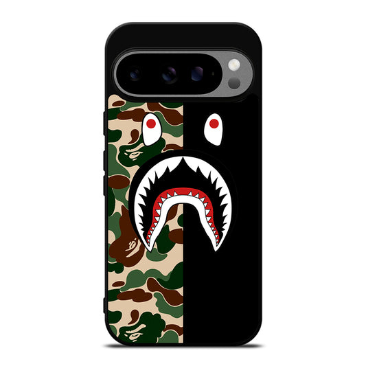 CAMO BAPE SHARK LOGO 2 Google Pixel 9 Pro XL Case Cover