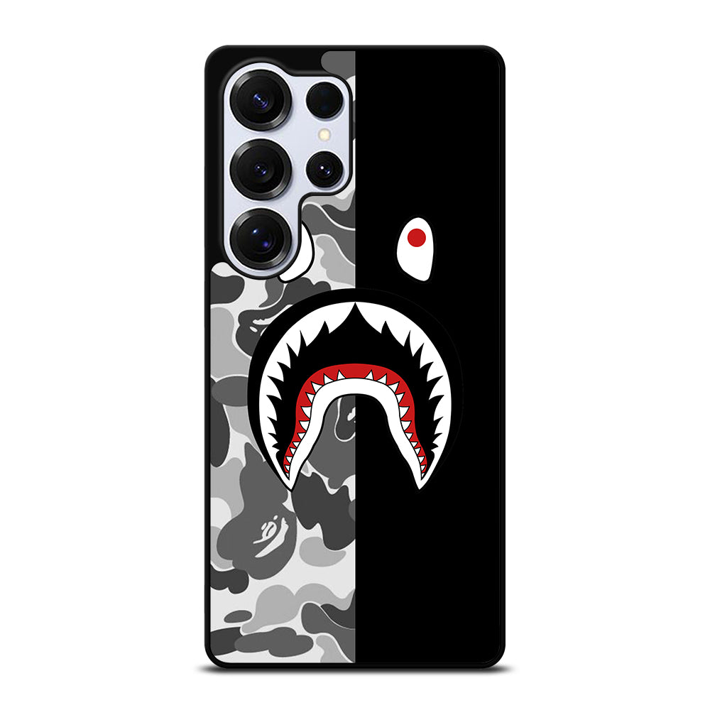 CAMO BAPE SHARK LOGO 3 Samsung Galaxy S26 Ultra Case Cover