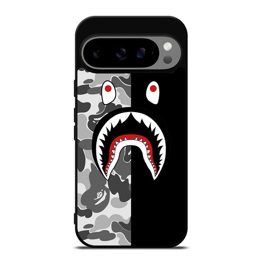 CAMO BAPE SHARK LOGO 3 Google Pixel 9 Pro XL Case Cover