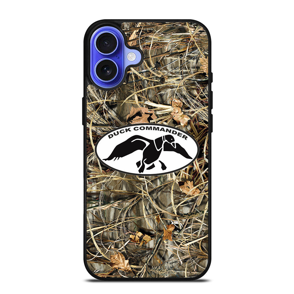 CAMO DUCK DYNASTY COMMANDER iPhone 16 Case Cover