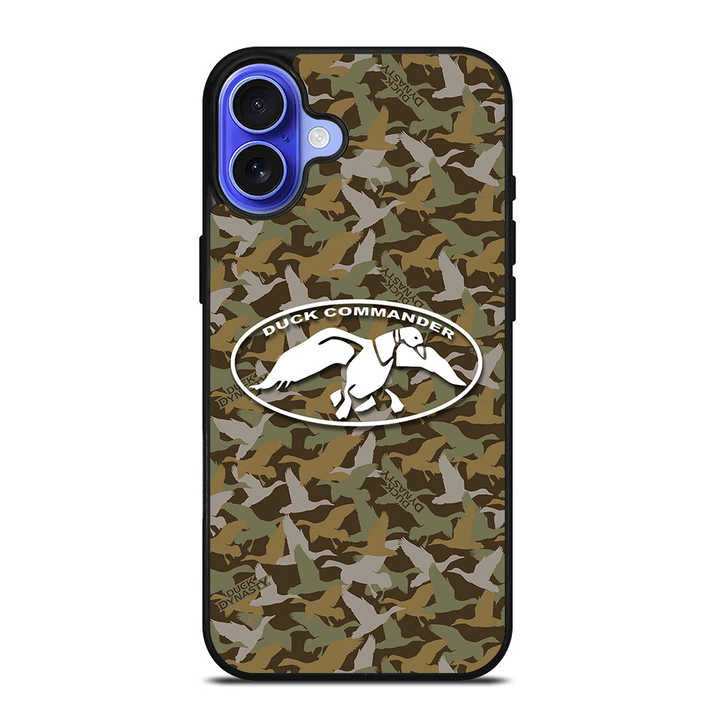 CAMO DUCK DYNASTY COMMANDER 2 iPhone 16 Case Cover