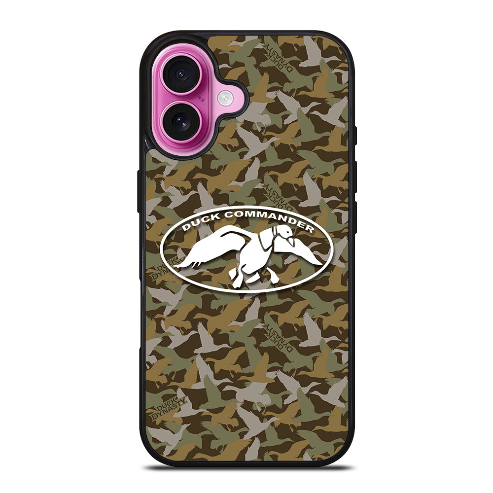 CAMO DUCK DYNASTY COMMANDER 2 iPhone 16 Plus Case Cover