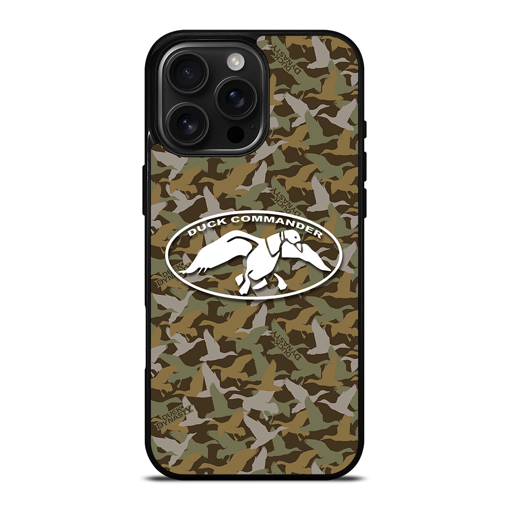 CAMO DUCK DYNASTY COMMANDER 2 iPhone 16 Pro Max Case Cover