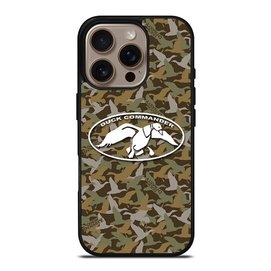 CAMO DUCK DYNASTY COMMANDER 2 iPhone 16 Pro Case Cover