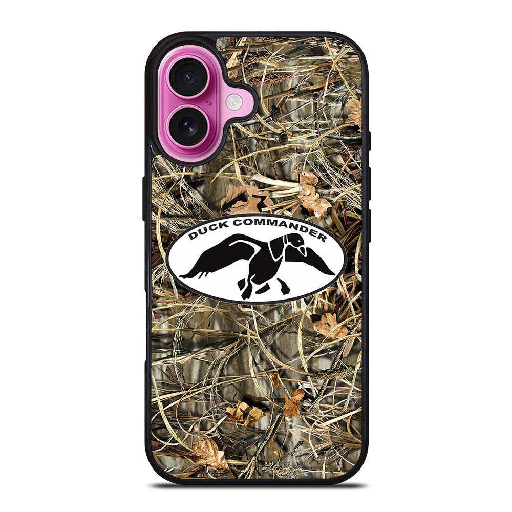 CAMO DUCK DYNASTY COMMANDER iPhone 16 Plus Case Cover