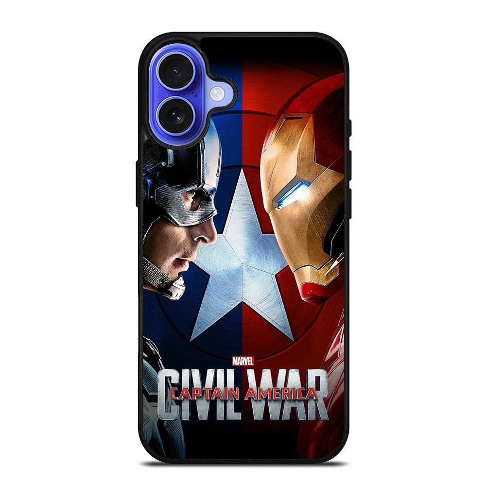 CAPTAIN AMERICA CIVIL WAR iPhone 16 Case Cover