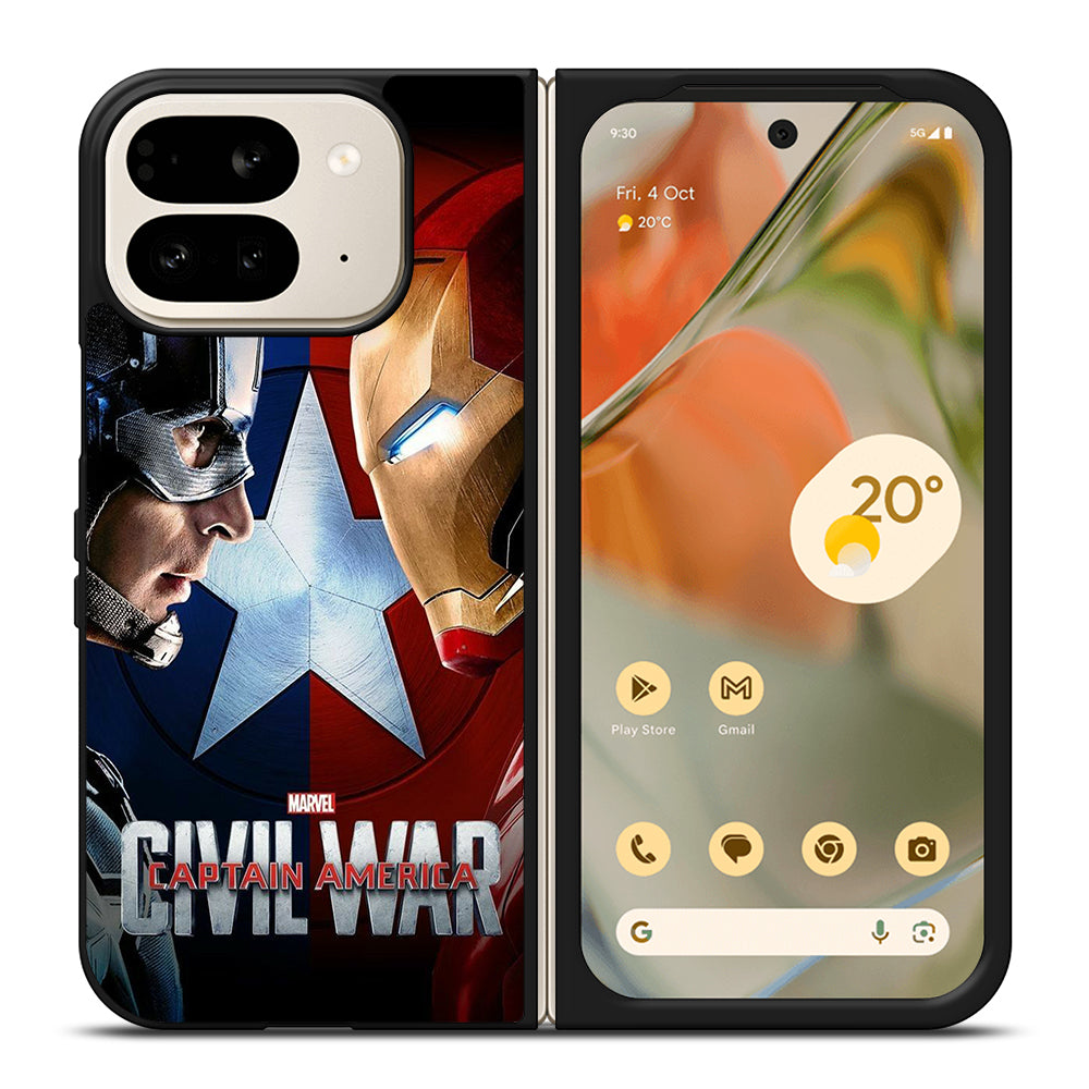 CAPTAIN AMERICA CIVIL WAR Google Pixel 9 Pro Fold Case Cover