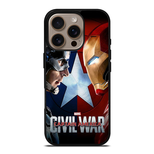 CAPTAIN AMERICA CIVIL WAR iPhone 16 Pro Case Cover