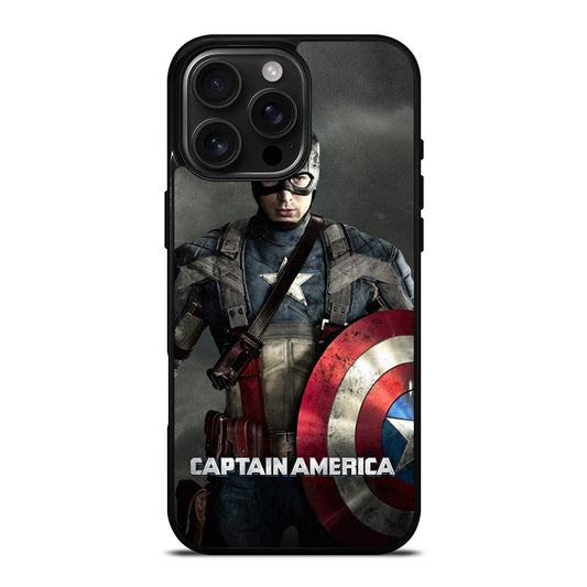 CAPTAIN AMERICA SUPERHERO iPhone 16 Pro Max Case Cover