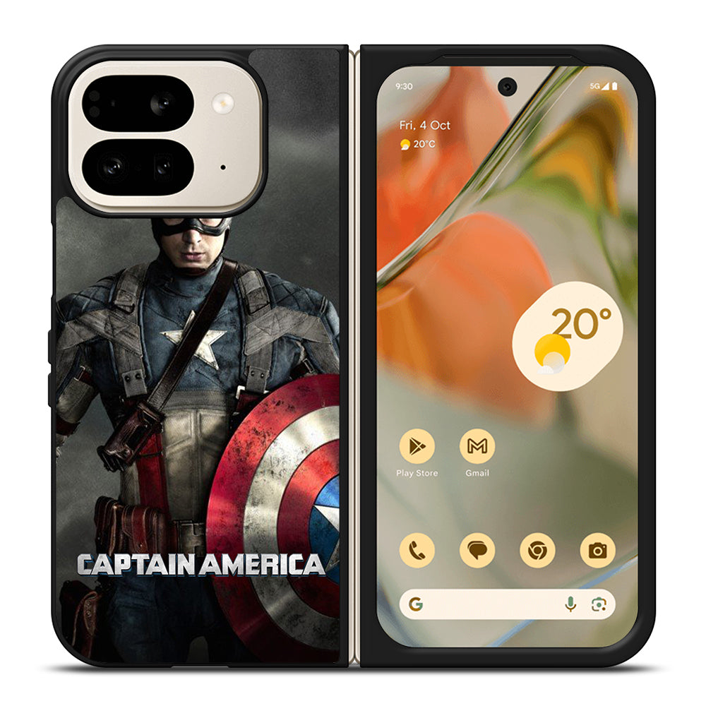 CAPTAIN AMERICA SUPERHERO Google Pixel 9 Pro Fold Case Cover