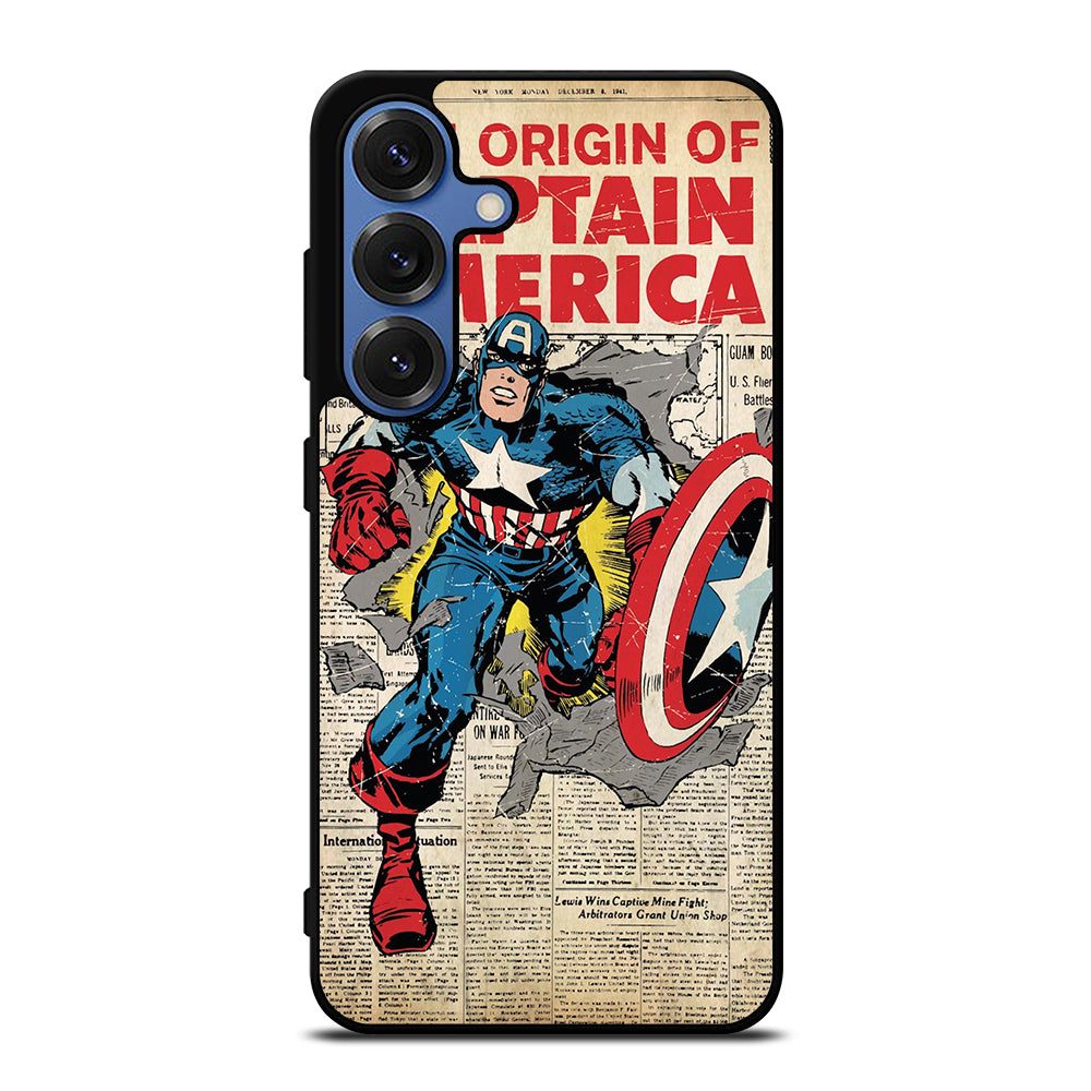 CAPTAIN AMERICA THE ORIGIN Samsung Galaxy S25 Case Cover