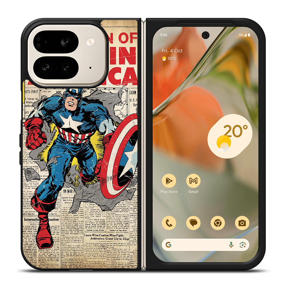 CAPTAIN AMERICA THE ORIGIN Google Pixel 9 Pro Fold Case Cover