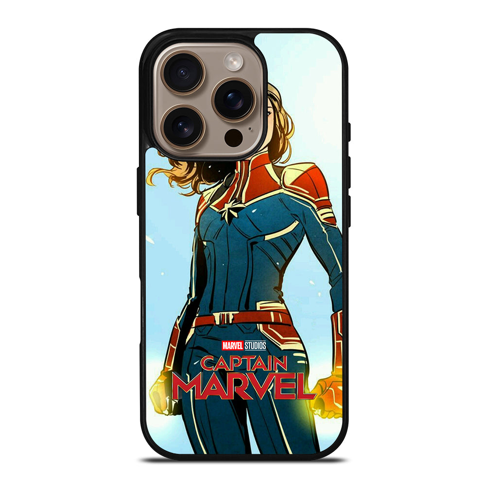 CAPTAIN MARVEL CARTOON iPhone 16 Pro Case Cover