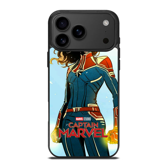 CAPTAIN MARVEL CARTOON iPhone 17 Pro Max Case Cover