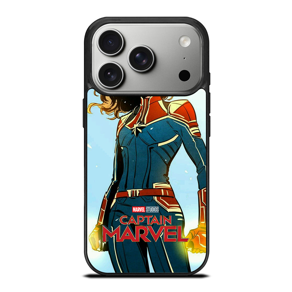 CAPTAIN MARVEL CARTOON iPhone 17 Pro Case Cover