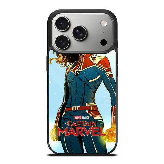 CAPTAIN MARVEL CARTOON iPhone 17 Pro Case Cover